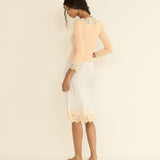 DOEN - RIANA TEE - - LIGHT PEACH SORBET