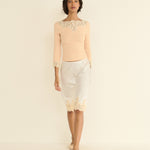 DOEN - RIANA TEE - - LIGHT PEACH SORBET