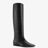 Jude - Ride Knee Boot Black Leather
