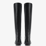 Jude - Ride Knee Boot Black Leather