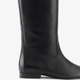 Jude - Ride Knee Boot Black Leather