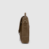 Métier - Rider Briefcase Suede Khaki