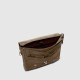 Métier - Rider Briefcase Suede Khaki