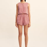 Posse - RIO TOP - RED GINGHAM