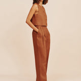 Posse - NANCY TROUSER - CHESTNUT