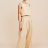 Posse - PARKER TROUSER - DUSTY CITRON