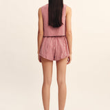 Posse - RIO TOP - RED GINGHAM