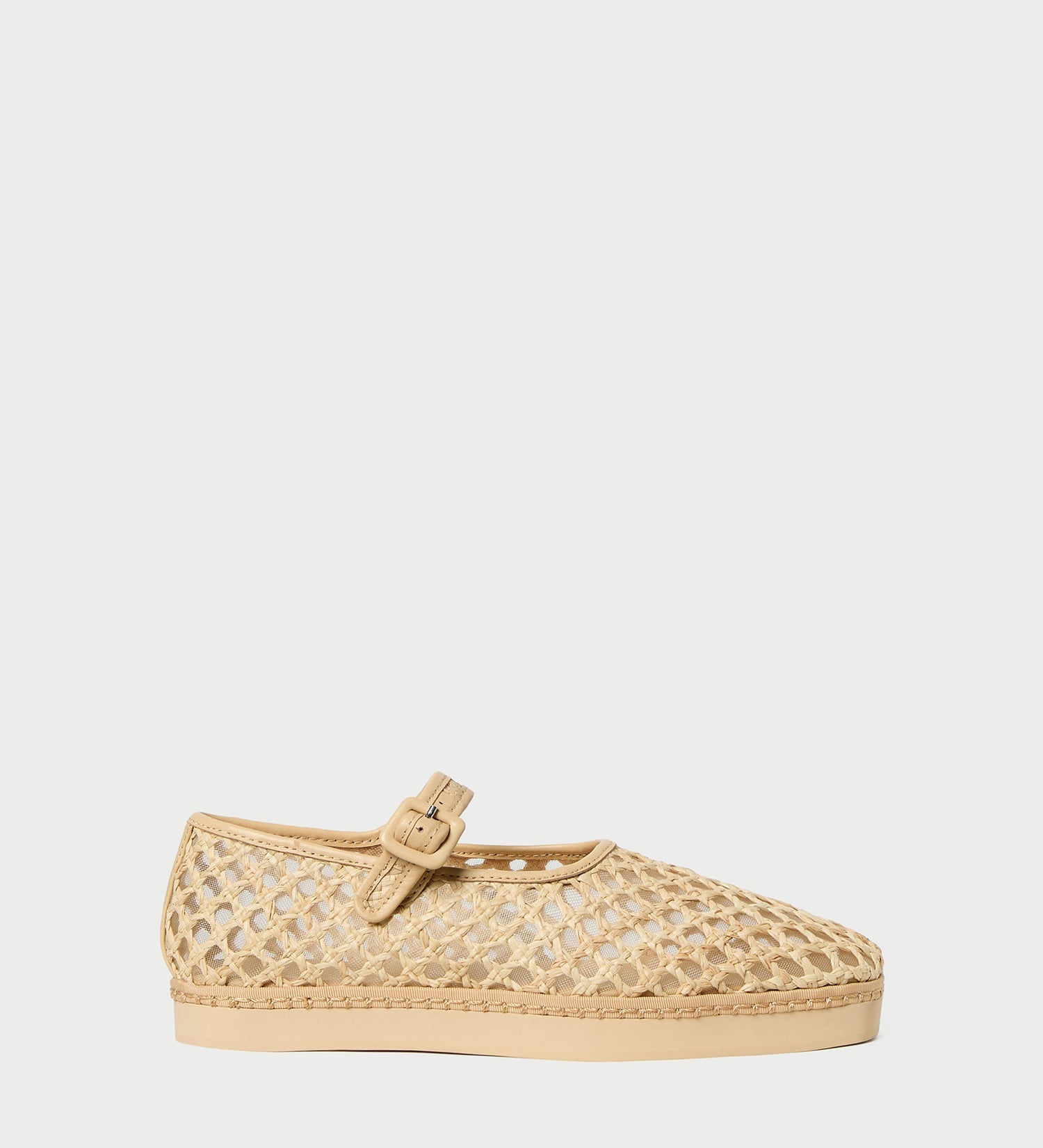Loeffler Randall - Rita Natural Netted Mary Jane