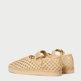 Loeffler Randall - Rita Natural Netted Mary Jane