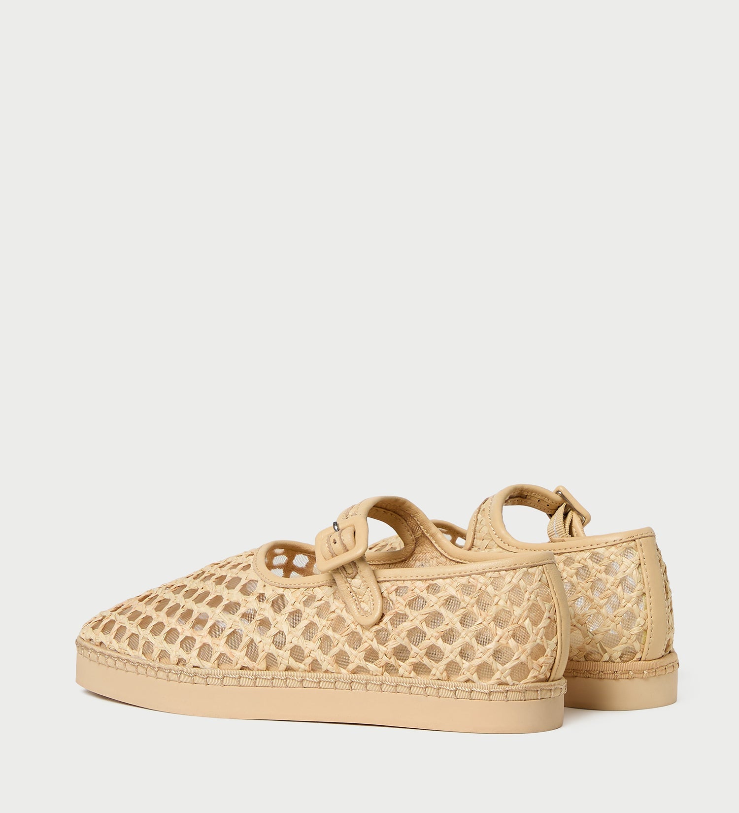 Loeffler Randall - Rita Natural Netted Mary Jane