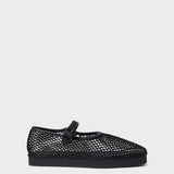 Loeffler Randall - Rita Black Netted Mary Jane