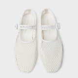 Loeffler Randall - Rita White Netted Mary Jane
