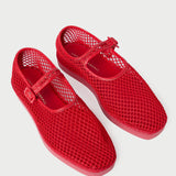 Loeffler Randall - Rita Red Netted Mary Jane