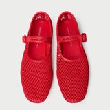 Loeffler Randall - Rita Red Netted Mary Jane