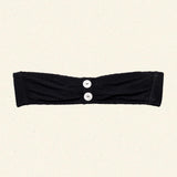 DÔEN - RIVA BIKINI TOP -- NERO