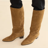 DÔEN - RIVIERA BOOT -- TOBACCO SUEDE