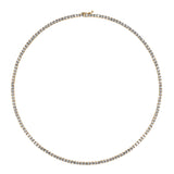 Dorsey - 14K MOSS RIVIÈRE NECKLACE IN 2.5MM LAB DIAMOND