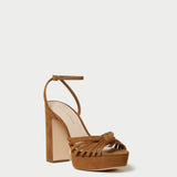 Loeffler Randall - Rivka Cacao Knot Platform Sandal