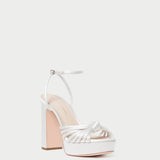 Loeffler Randall - Rivka Cream Knot Platform Sandal