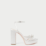 Loeffler Randall - Rivka Cream Knot Platform Sandal