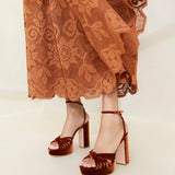 Loeffler Randall - Rivka Sienna Knot Platform Sandal