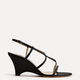 Le Monde Beryl - Rio Wedge / Black Satin