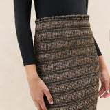 Loeffler Randall - Rocco Gathered Midi Skirt