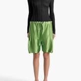 Khaite - Rohe Short in Absinthe