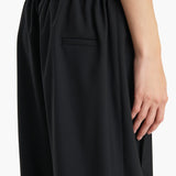 Khaite - Rohen Pant in Black Tropical Wool