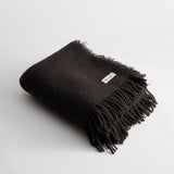 ROHE - Wool blanket | chocolate