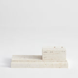 ROHE - Desk organizer | travertine