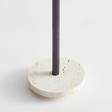 ROHE - Dish candleholder small | travertine