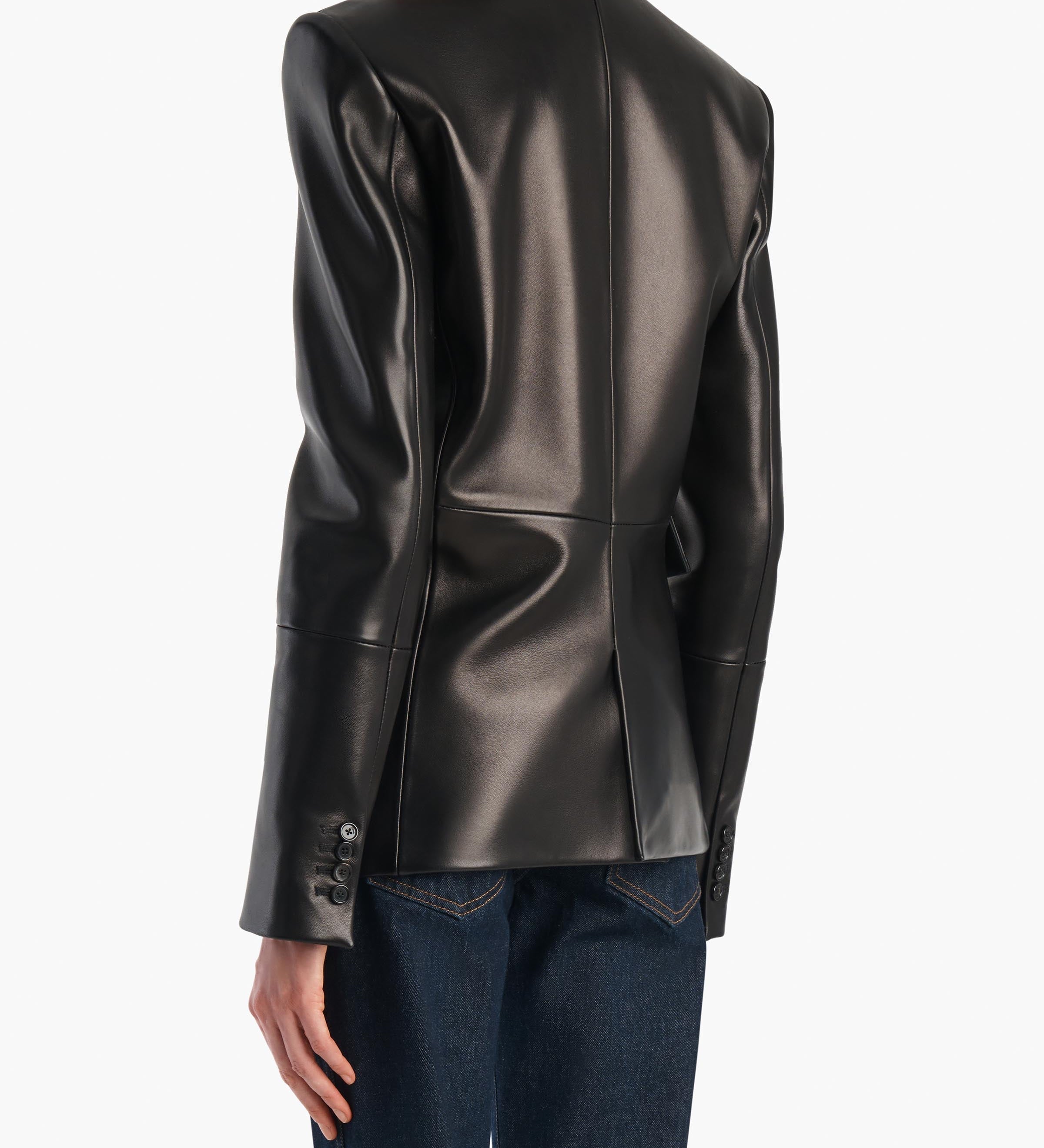 Khaite - Rolo Jacket in Black Leather
