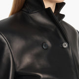 Khaite - Rolo Jacket in Black Leather