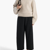 Khaite - Roma Pant in Black Wool