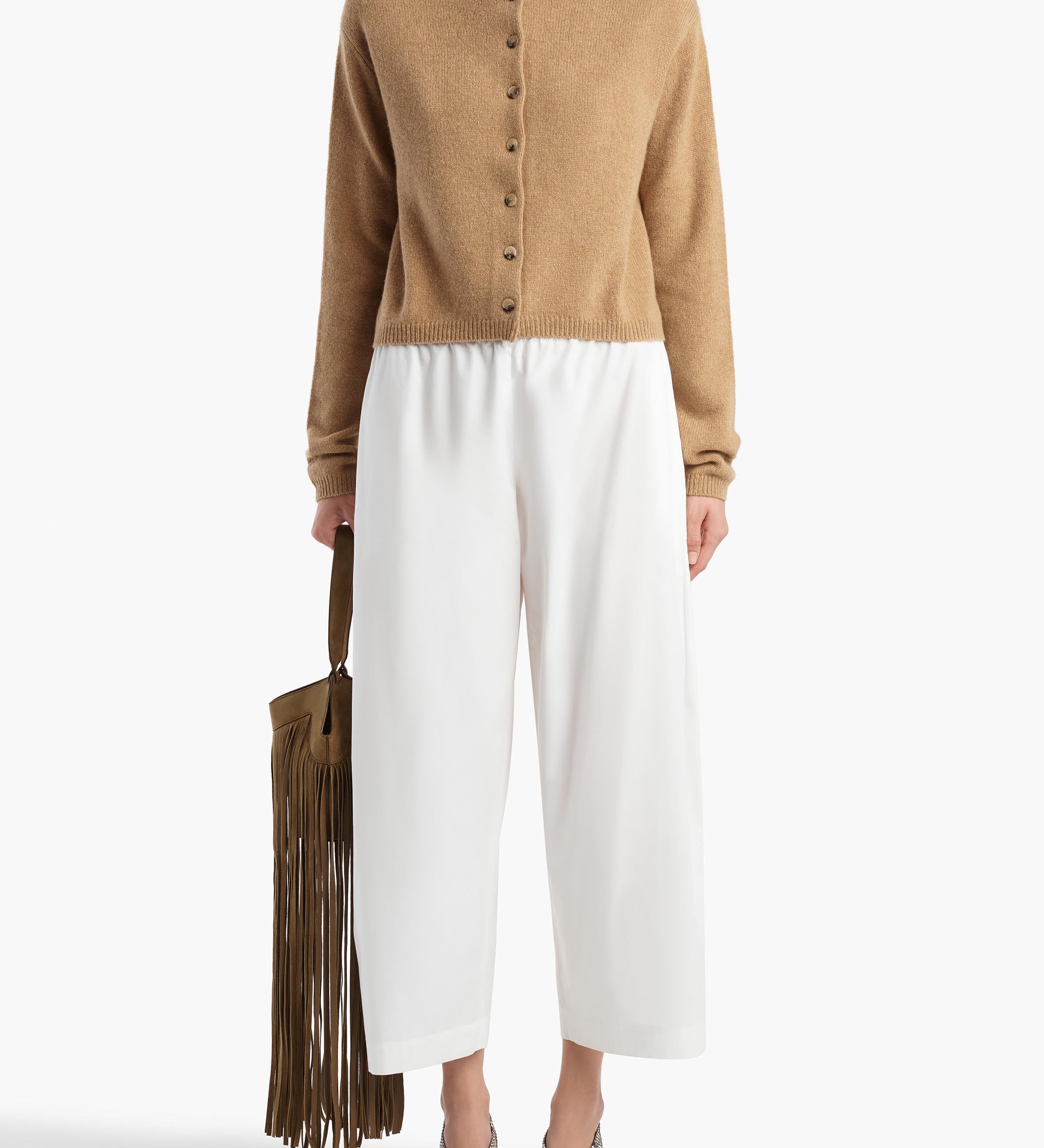 Khaite - Roma Pant in Chalk