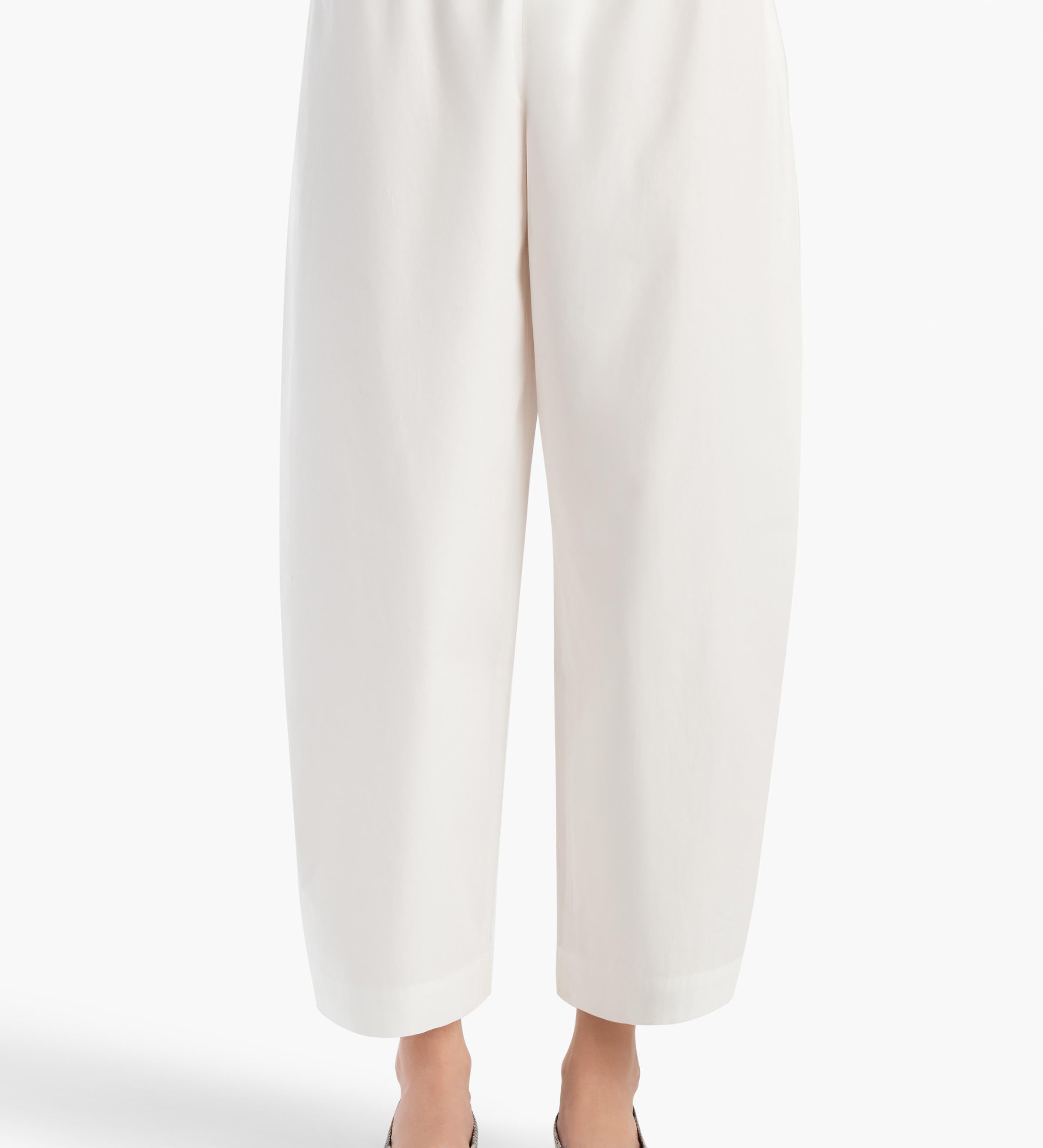 Khaite - Roma Pant in Chalk
