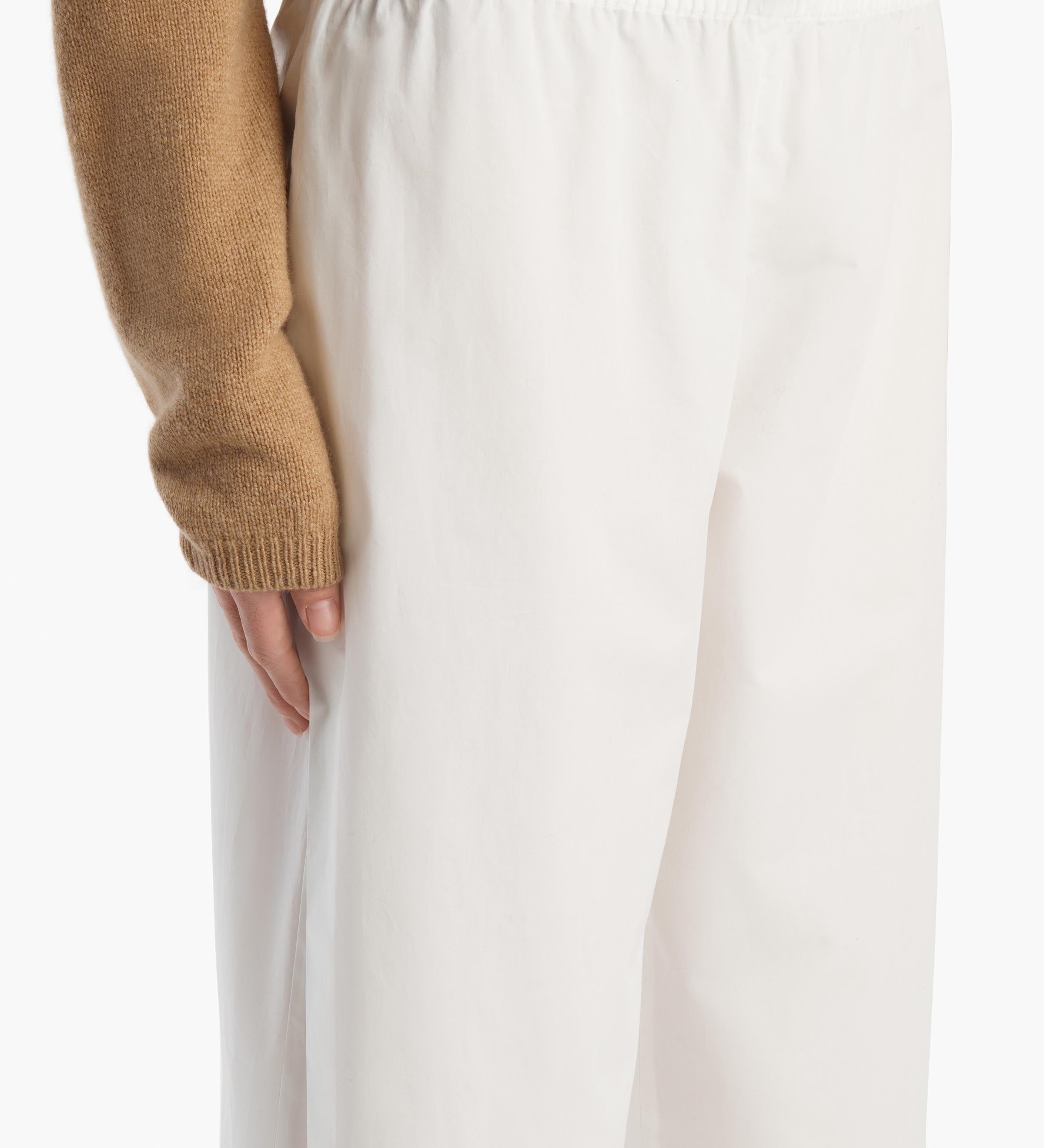 Khaite - Roma Pant in Chalk