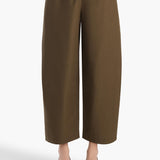 Khaite - Roma Pant in Dark Olive