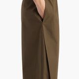 Khaite - Roma Pant in Dark Olive
