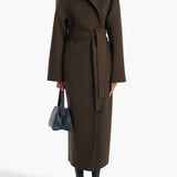 Khaite - Romare Coat in Army Melange