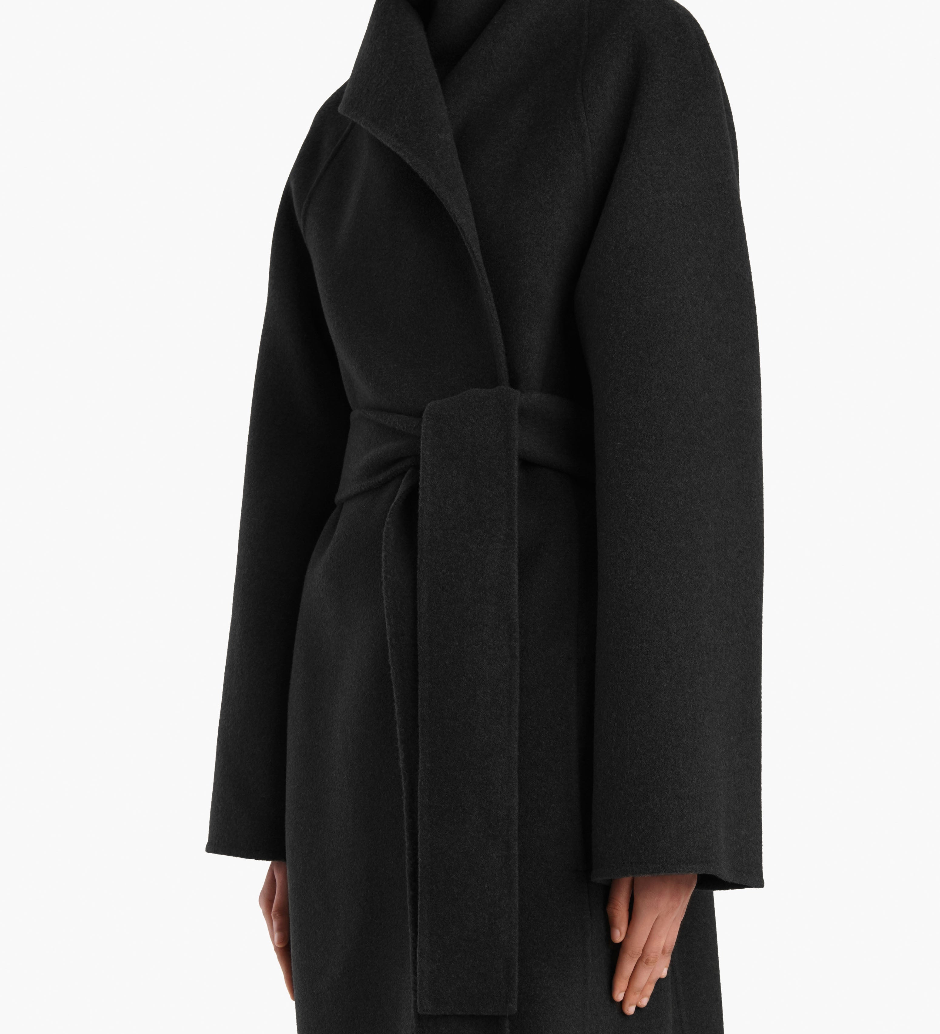 Khaite - Romare Coat in Charcoal