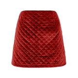 Posse - ROMEO MINI SKIRT - RED VELVET