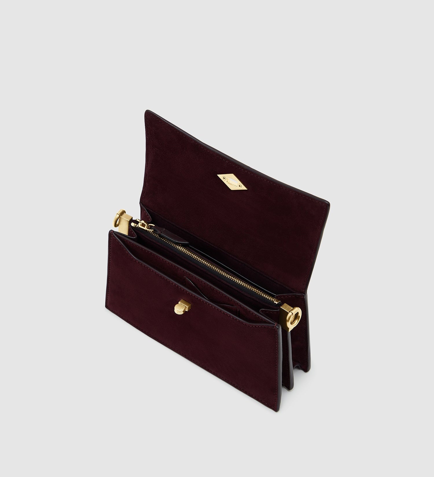 Metier - Roma Mini Buttery Suede Amarone