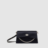 Métier - Roma Mini Clutch Silk Satin Navy