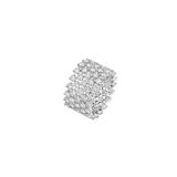 Dorsey - ROMY ETERNITY BAND IN MOISSANITE, STERLING SILVER