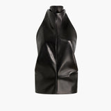 Khaite - Rone Top in Black Leather