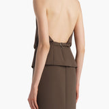 Khaite - Rone Top in Clove