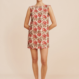 Posse - ROSALIE SHIFT MINI DRESS - ROSE BUD