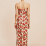 Posse - ROSALIE STRAPLESS DRESS - ROSE BUD